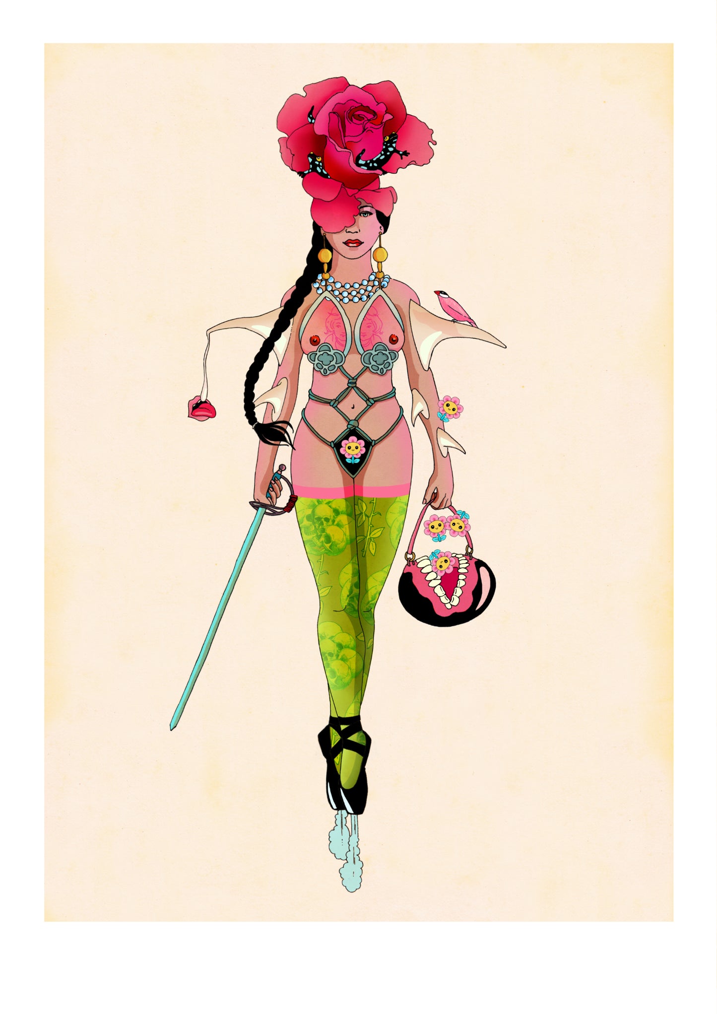 Ballerina III Rose