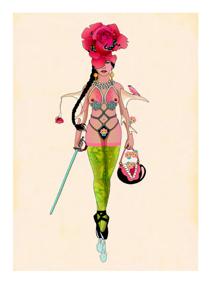 Ballerina III Rose