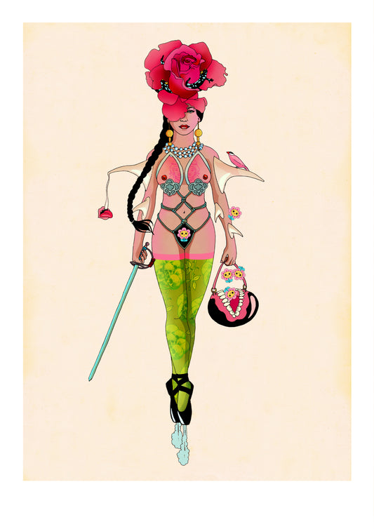 Ballerina III Rose