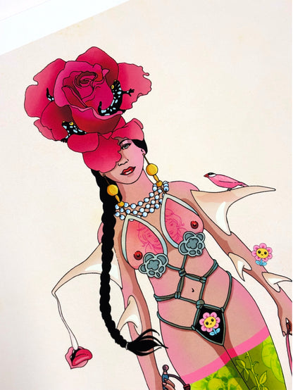 Ballerina III Rose