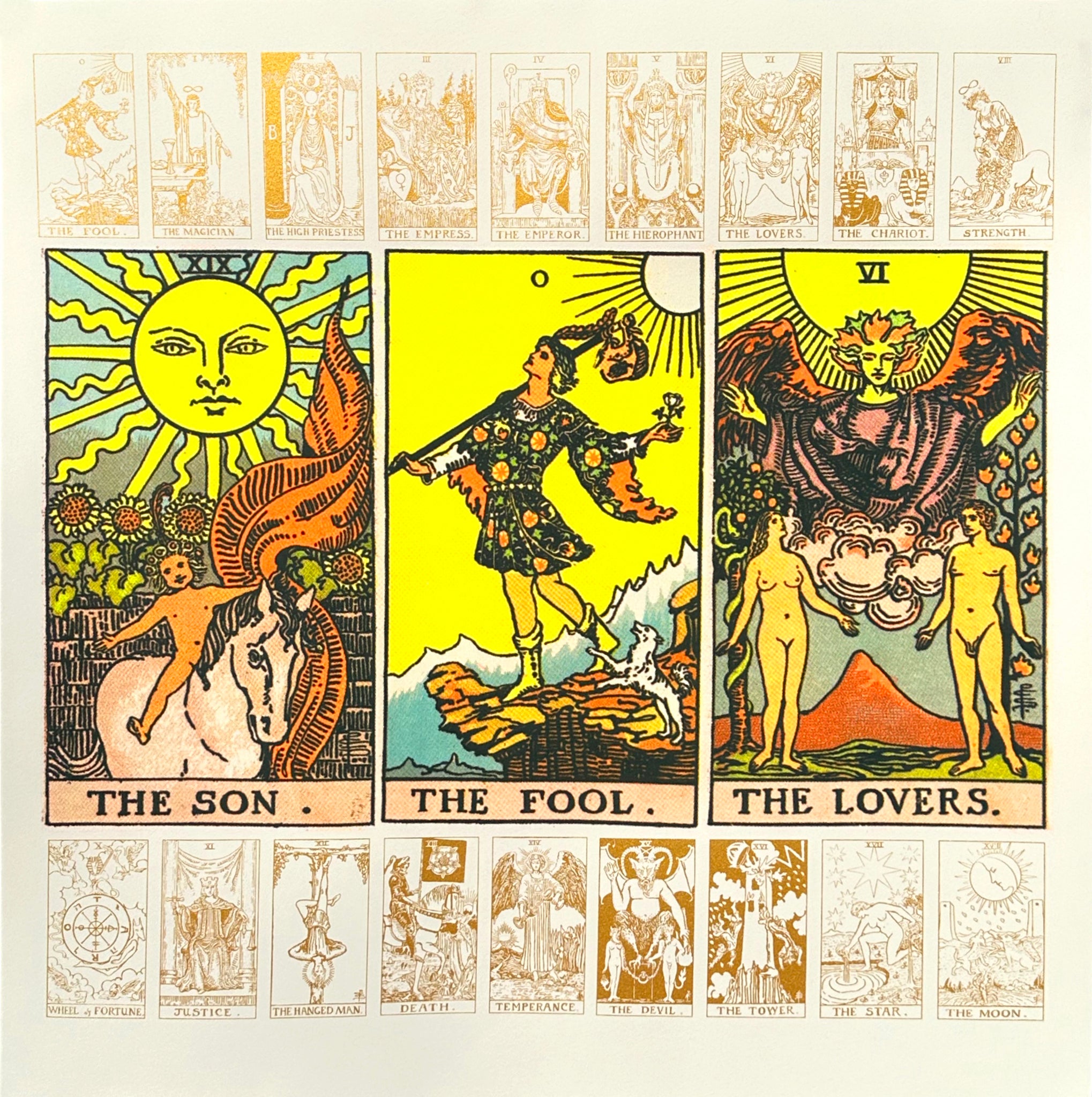 The Son. The Fool. The Lovers.