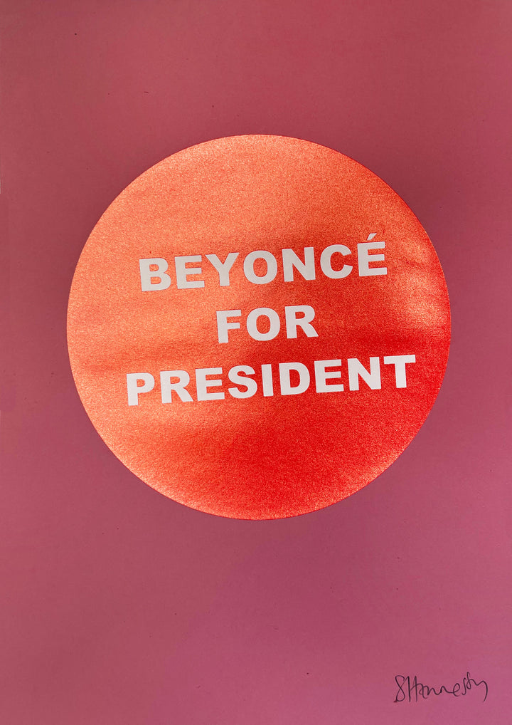 Beyoncé For President 2024 (Twinkle Red on Red)