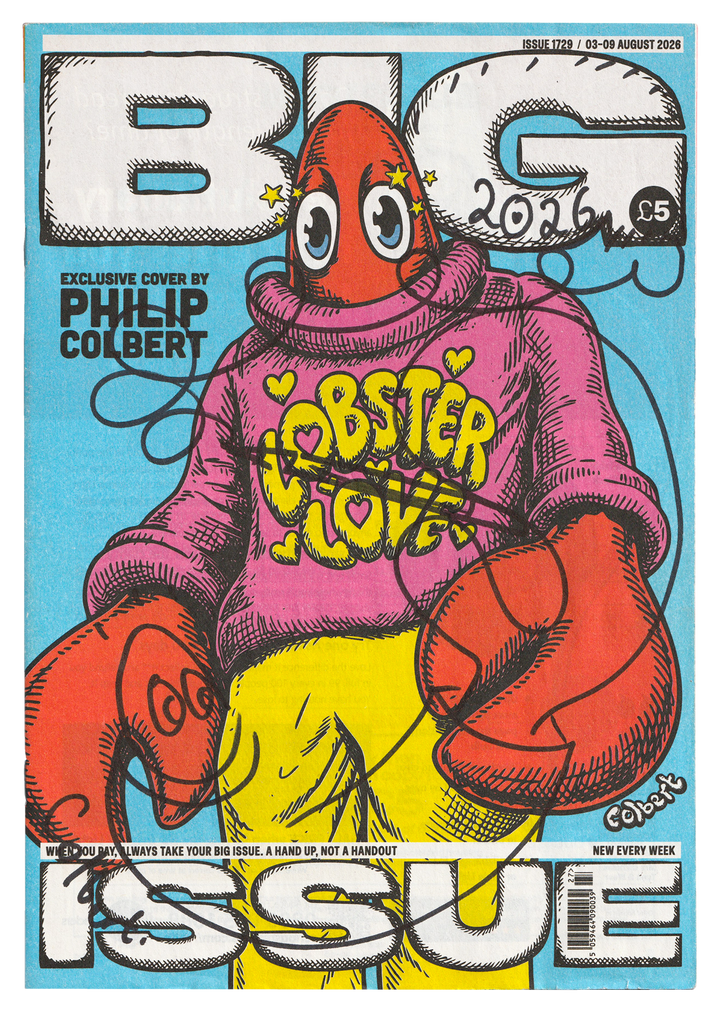 Big Issue Signed Philip Colbert Magazine
