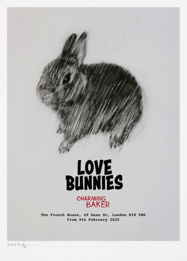 Love Bunny - Exhibition Print