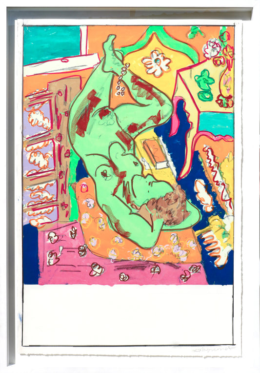 Study of Matisse Drawing 2 - Framed