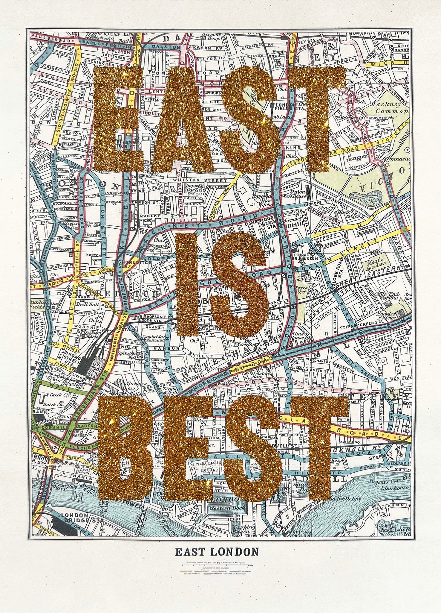 East is Best - Glitter