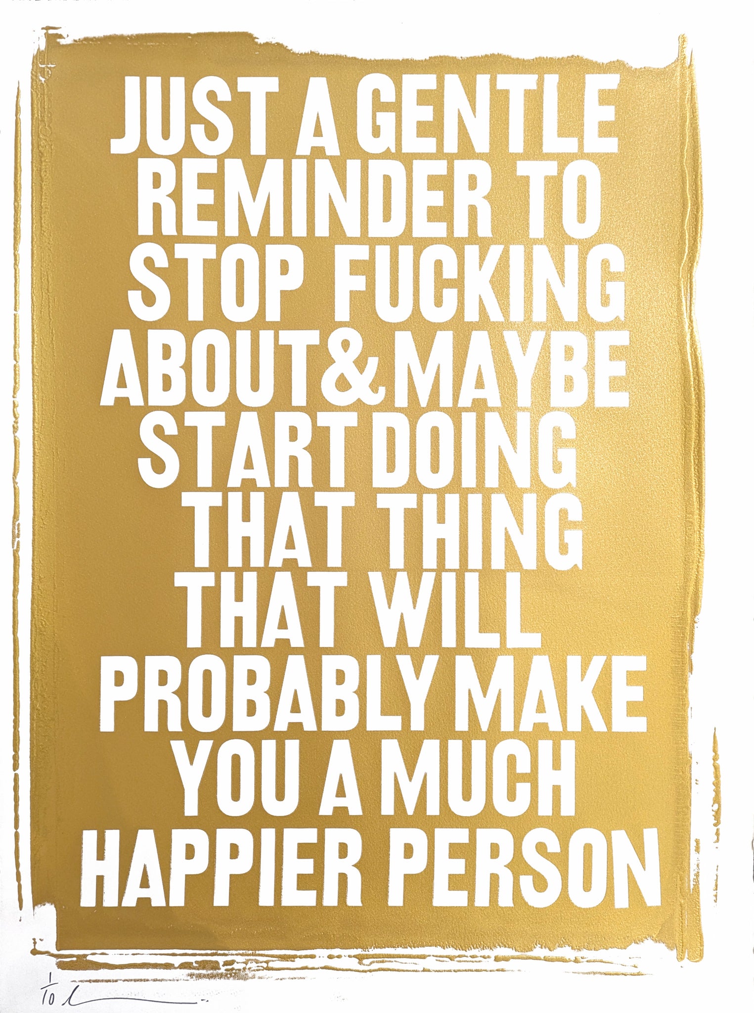 Gentle Reminder