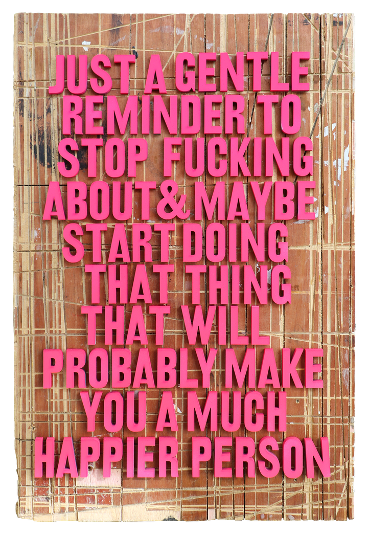 Gentle Reminder (Wood)