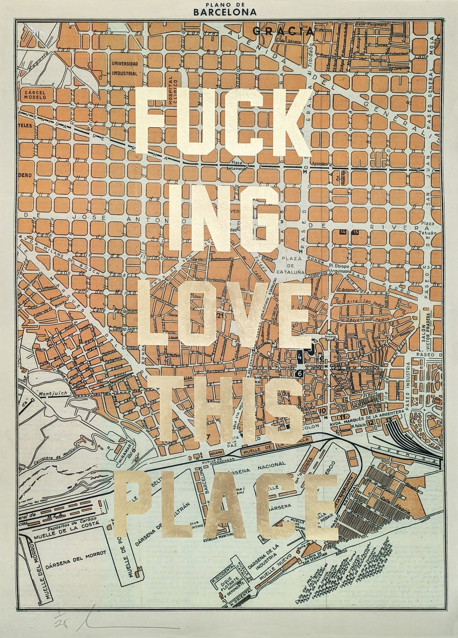 Fucking Love This Place – Barcelona (Print Edition)
