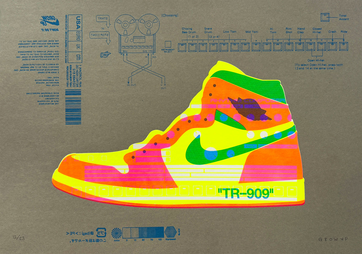 Hybrid 4.0 TR-909 Yellow Pink Cyan