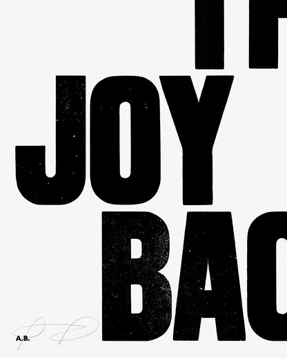 Give The Joy Back