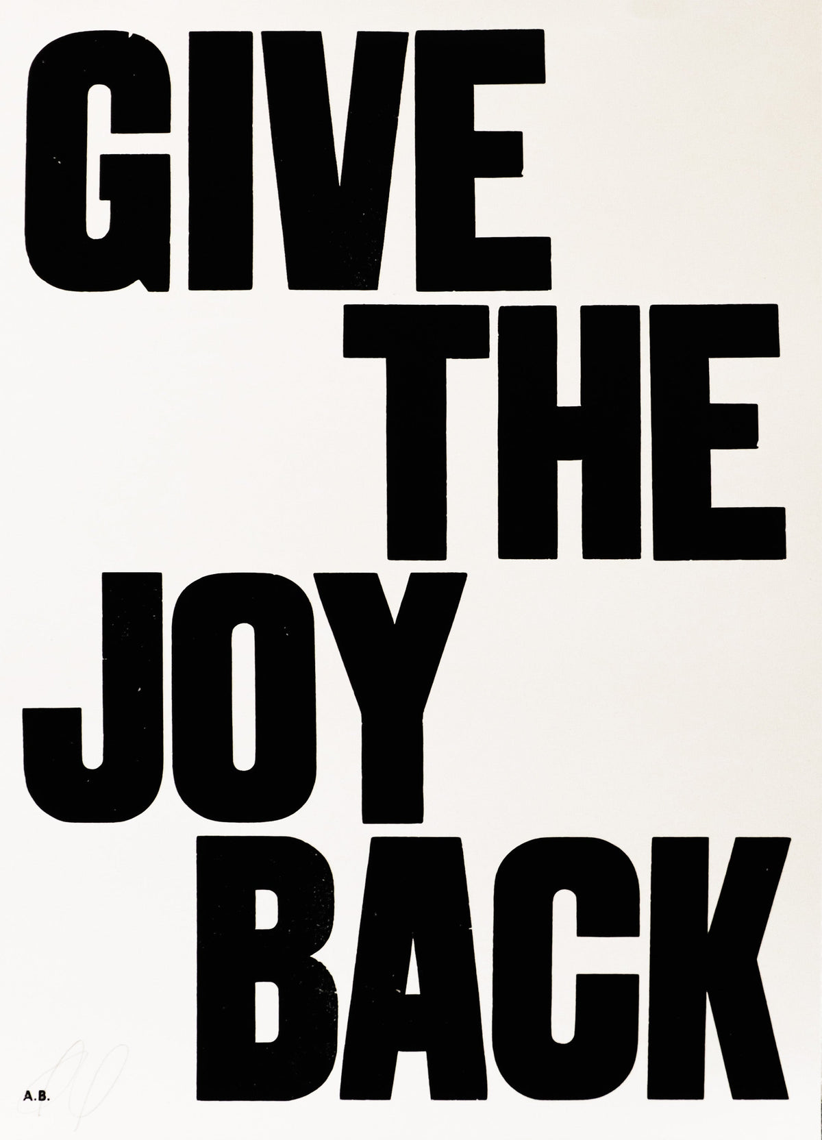 Joy Back Give The Joy Back – Jealous Gallery