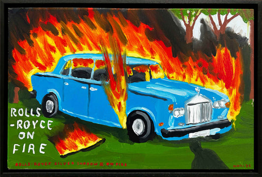 Rolls Royce On Fire
