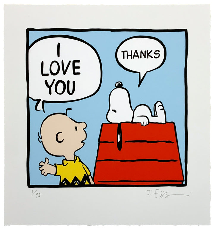 I Love You - Snoopy