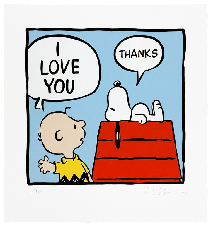 I Love You - Snoopy