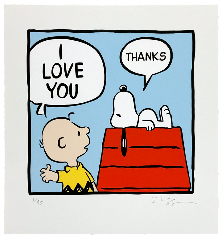 I Love You - Snoopy