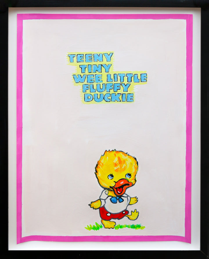 Teeny Tiny Wee Little Fluffy Duckie