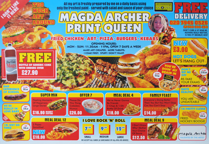 Print Queen Poster