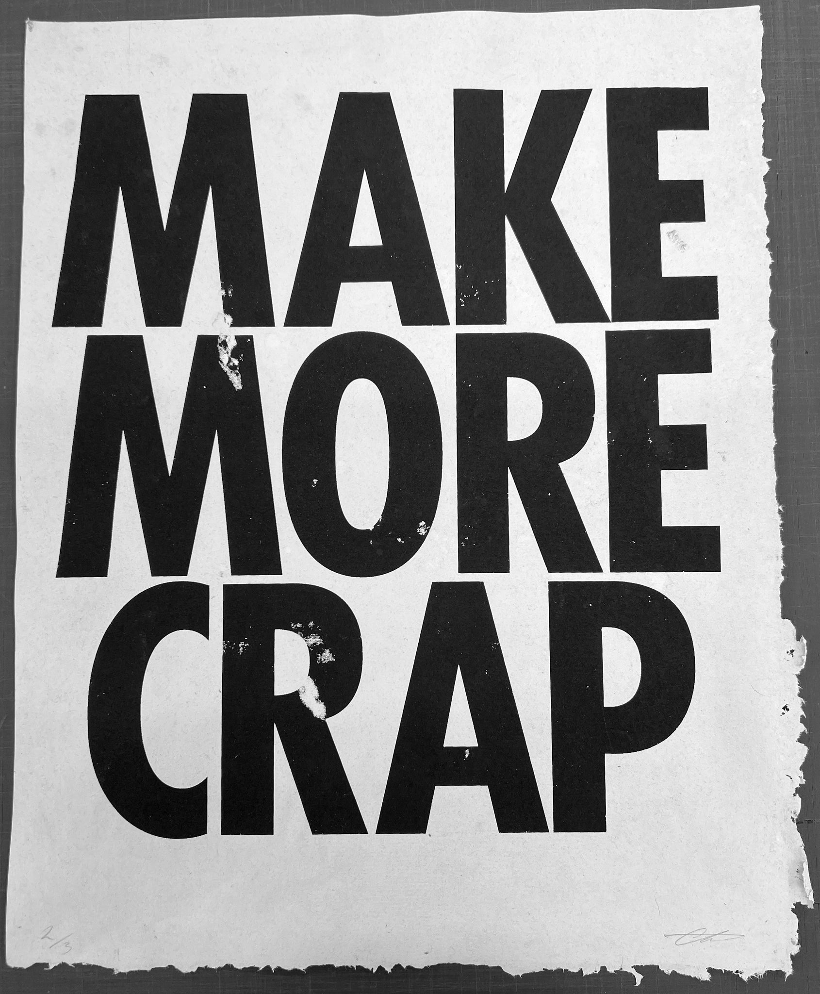 Make More Crap