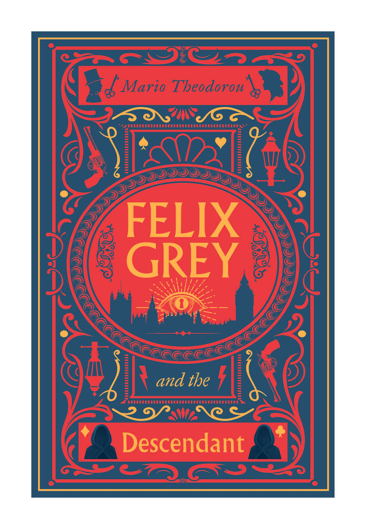 Felix Grey And The Descendant Print - Red