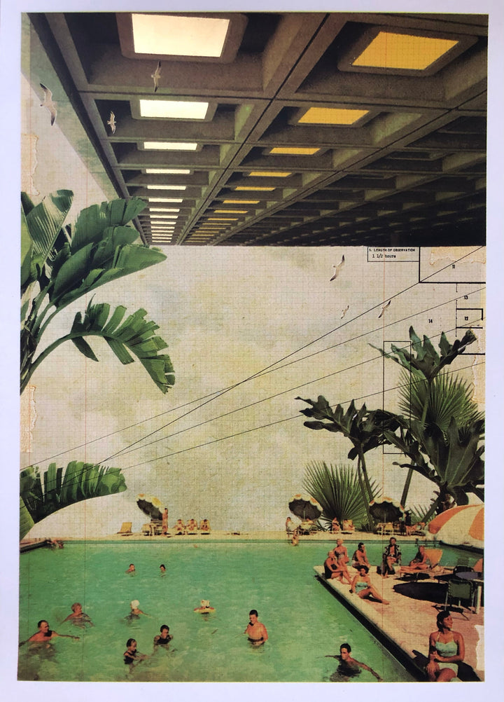 Tropical Swim Gold Leaf Edition
