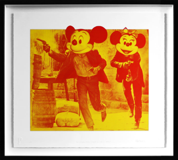 For A Minute Minnie I Thought We Were In Trouble - Framed
