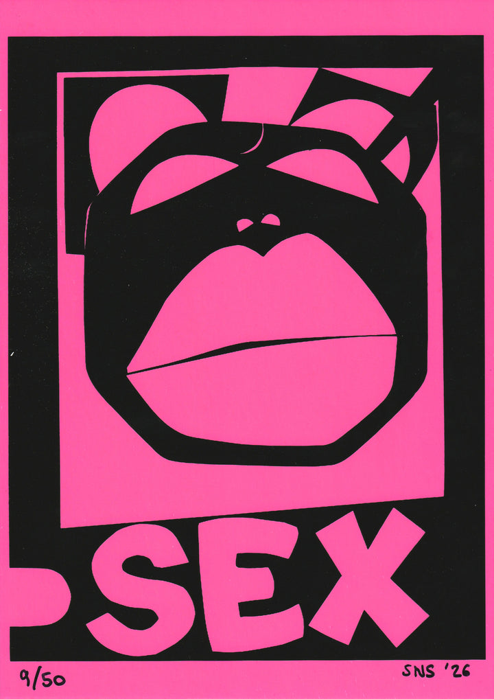 Sex (Black on Pink)