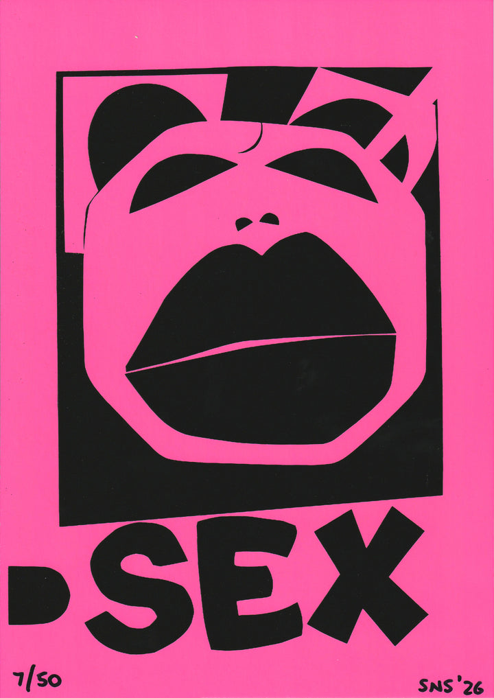 Sex (Pink on Black)