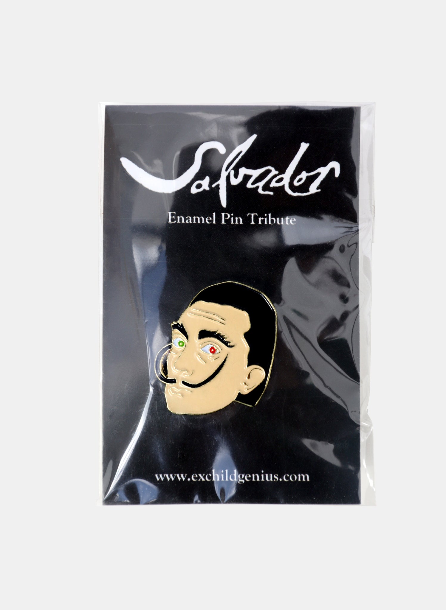 Salvador Dali Enamel Pin