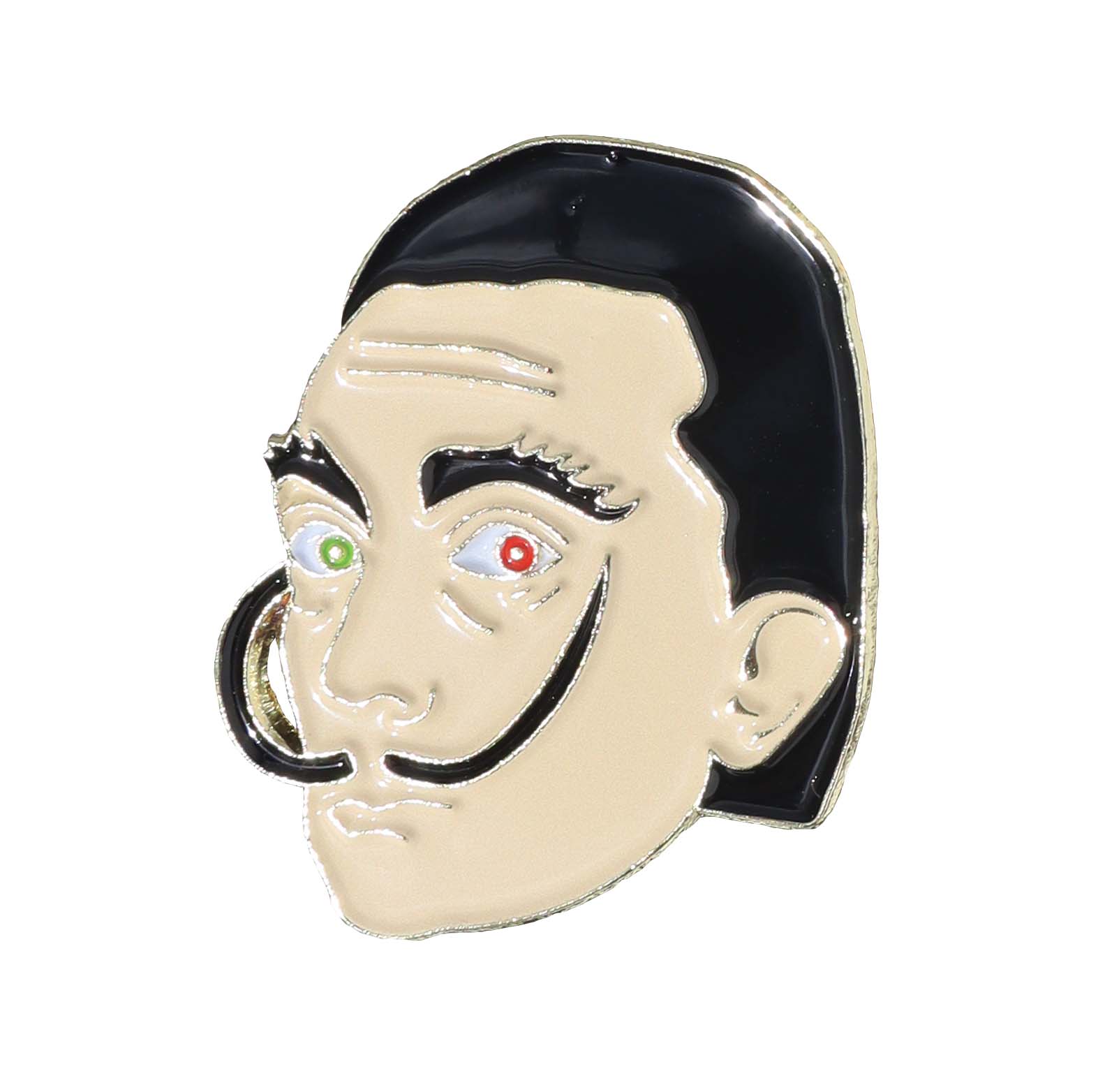 Salvador Dali Enamel Pin