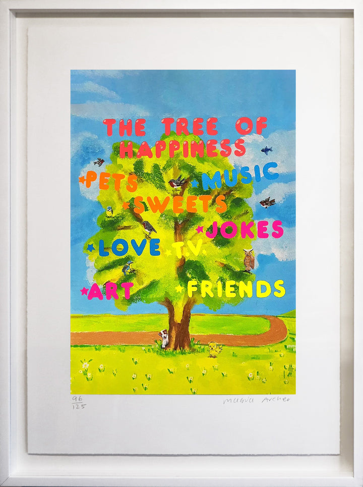 Tree of Happiness - Framed