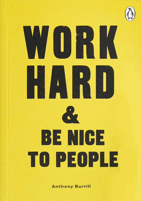 Signed Work Hard & Be Nice to People (Book)