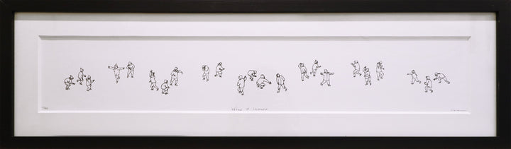 When It Snows - Framed