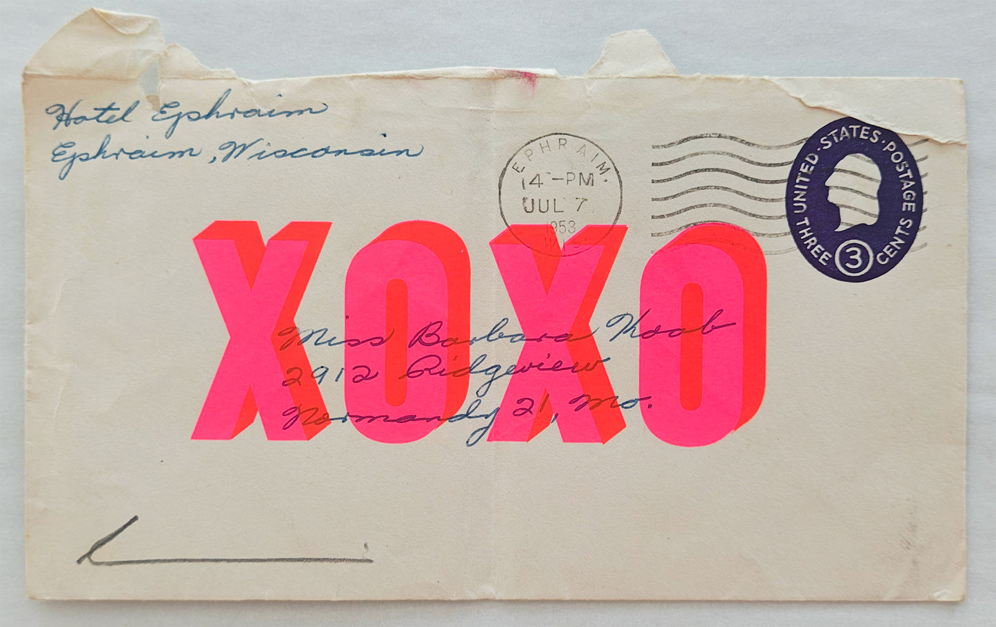 XOXO Envelope