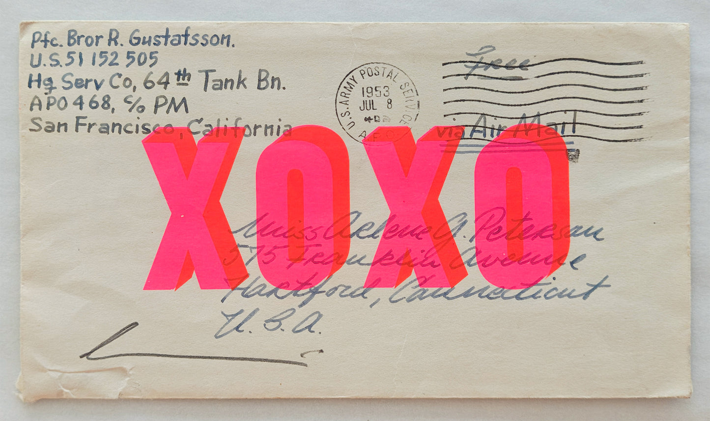 XOXO Envelope
