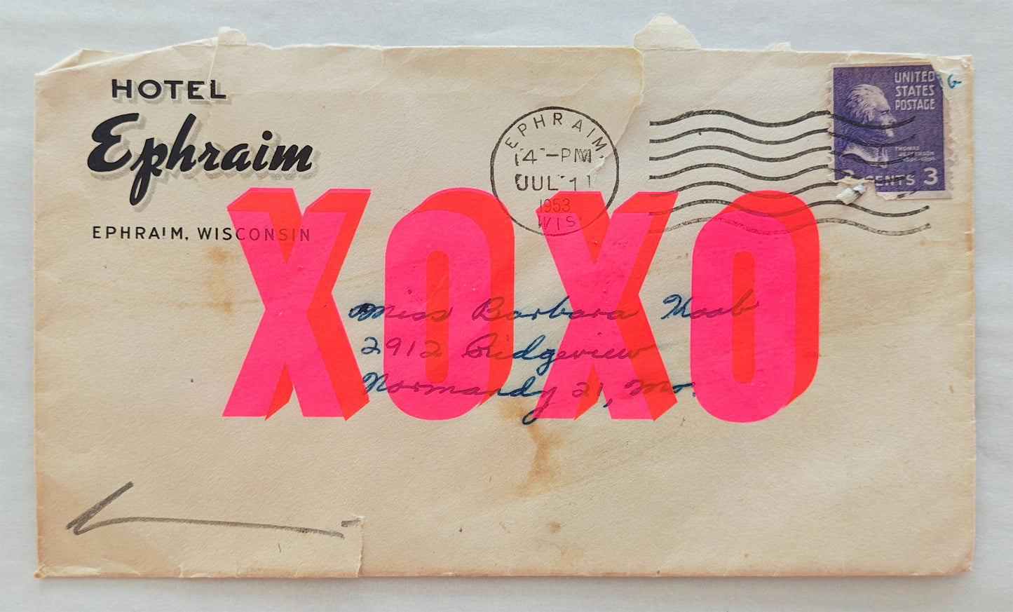 XOXO Envelope