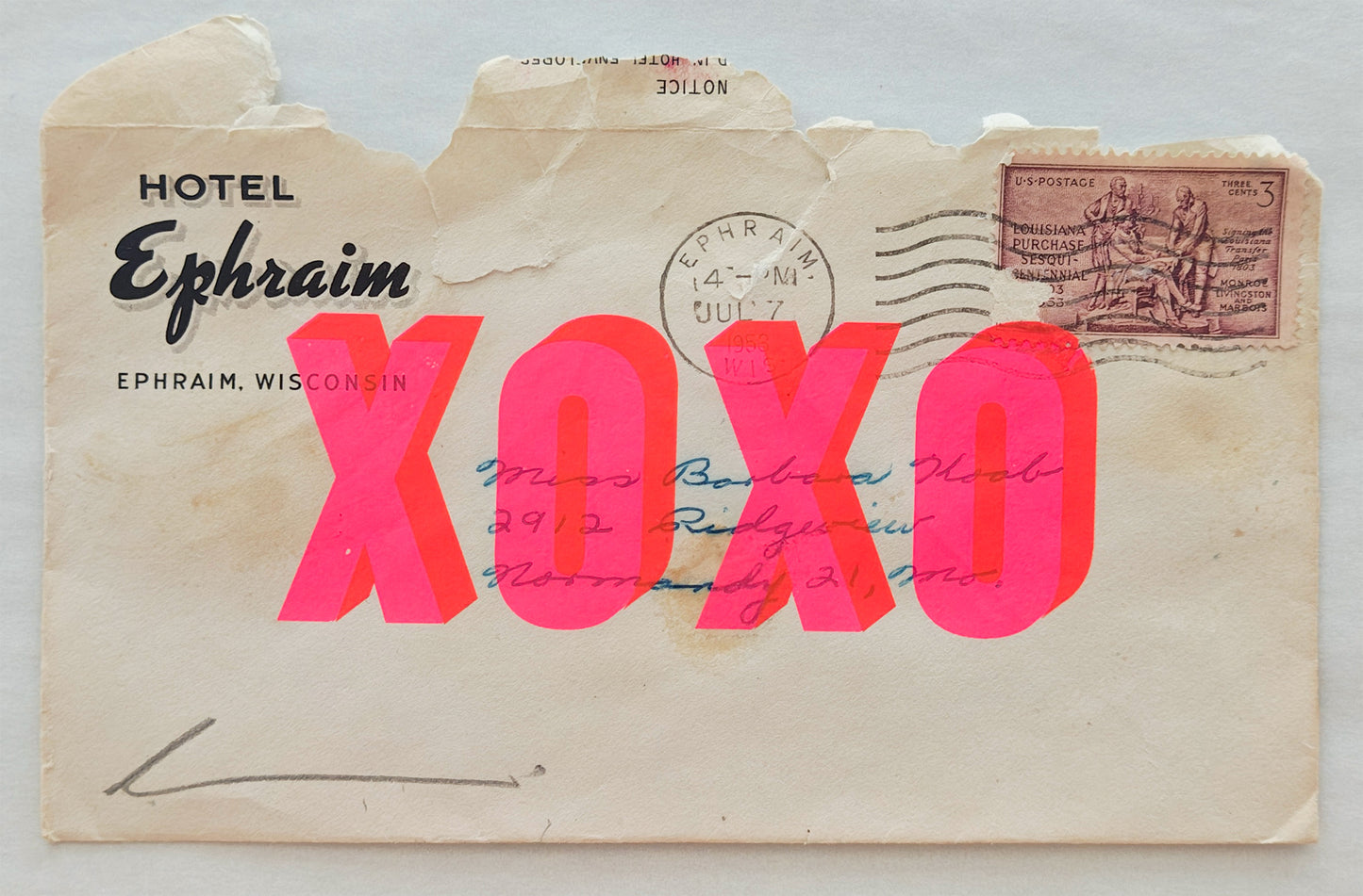 XOXO Envelope