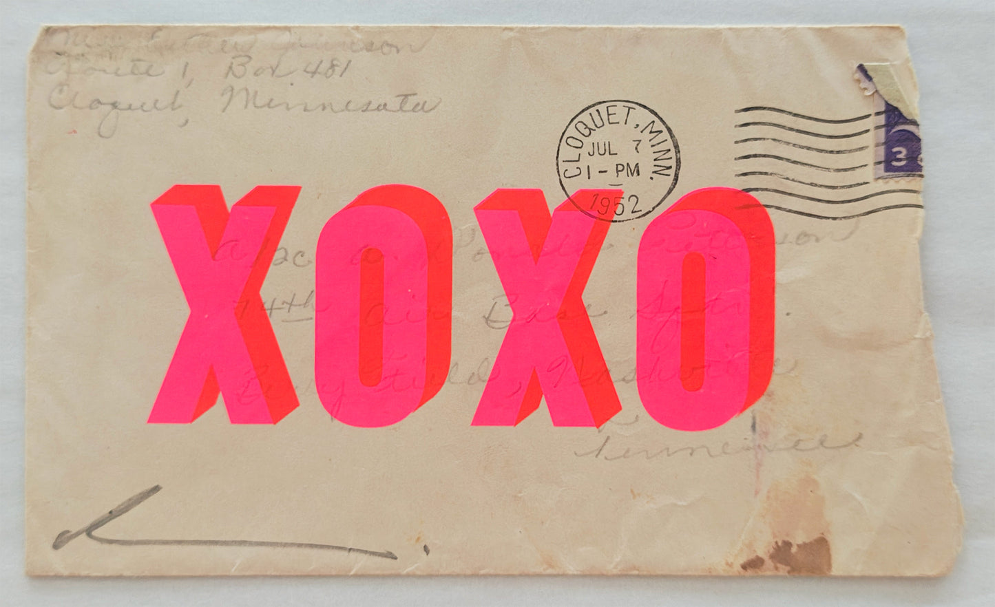 XOXO Envelope
