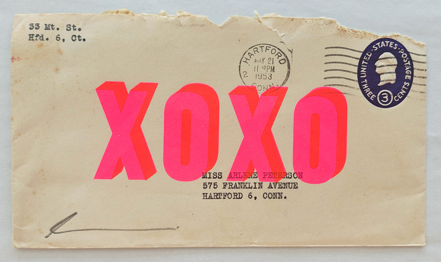 XOXO Envelope