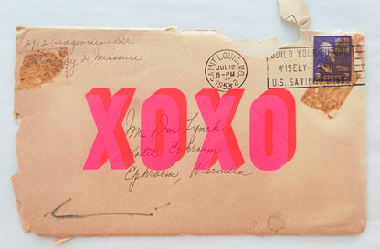 XOXO Envelope
