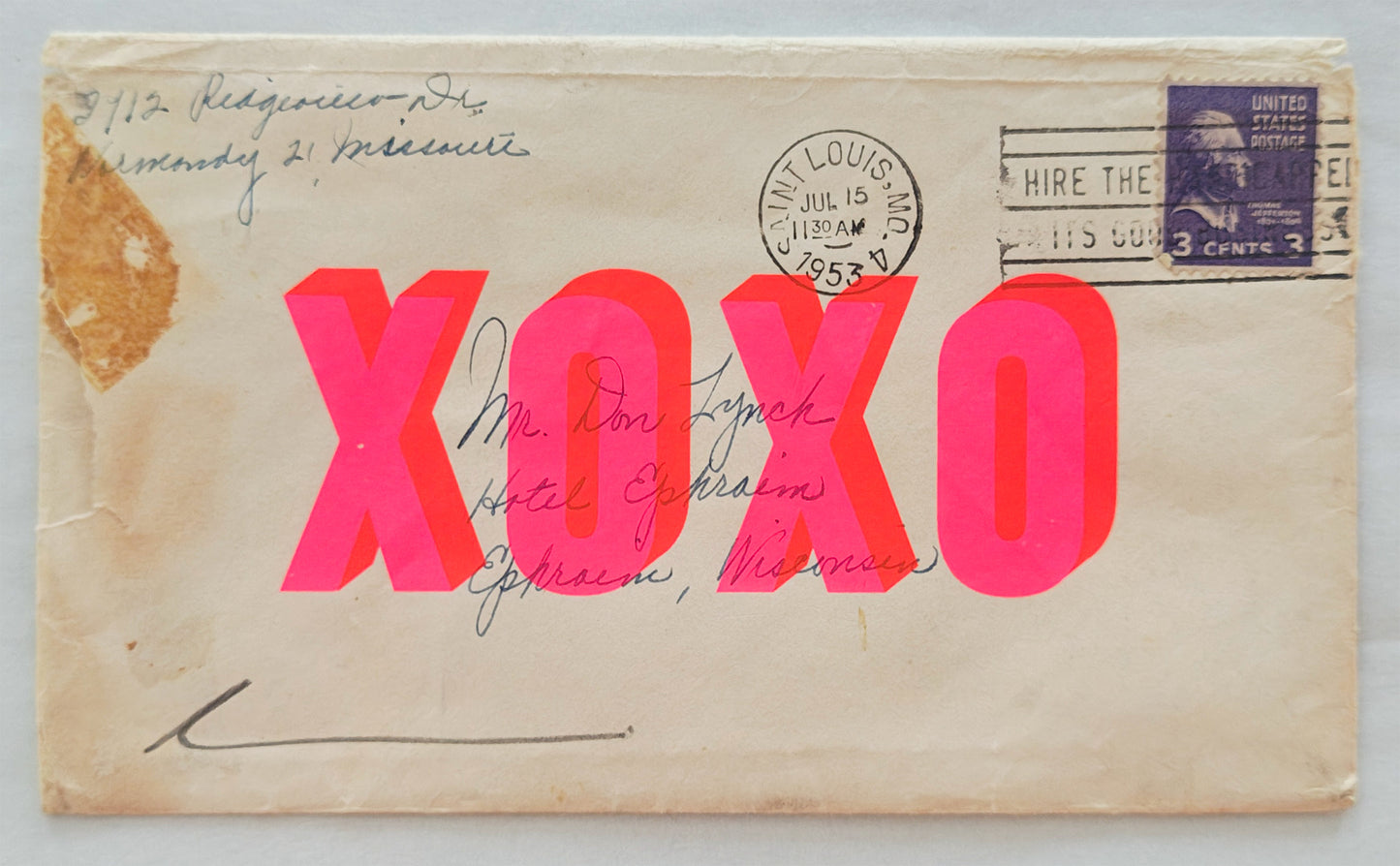 XOXO Envelope