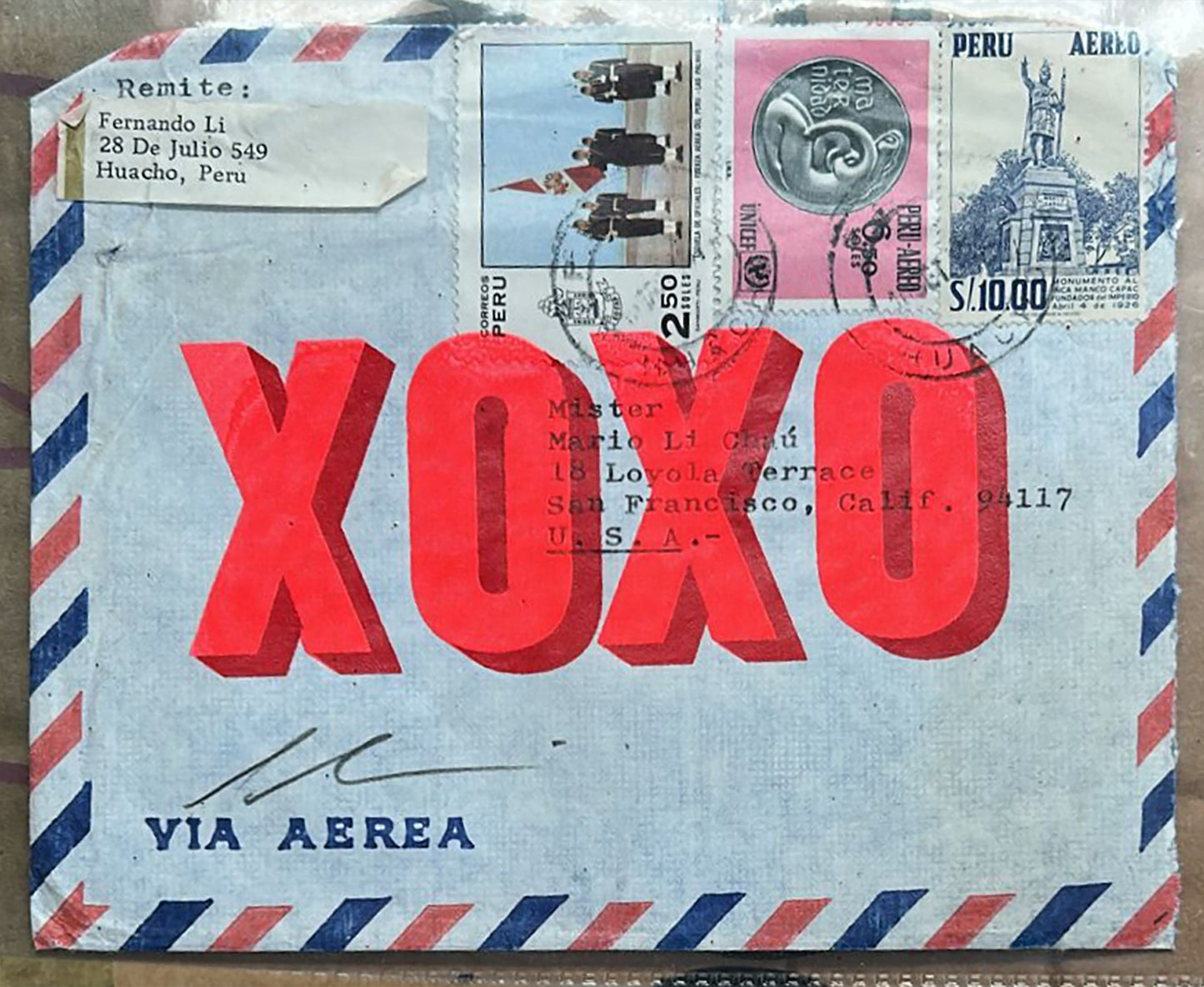 XOXO Envelope