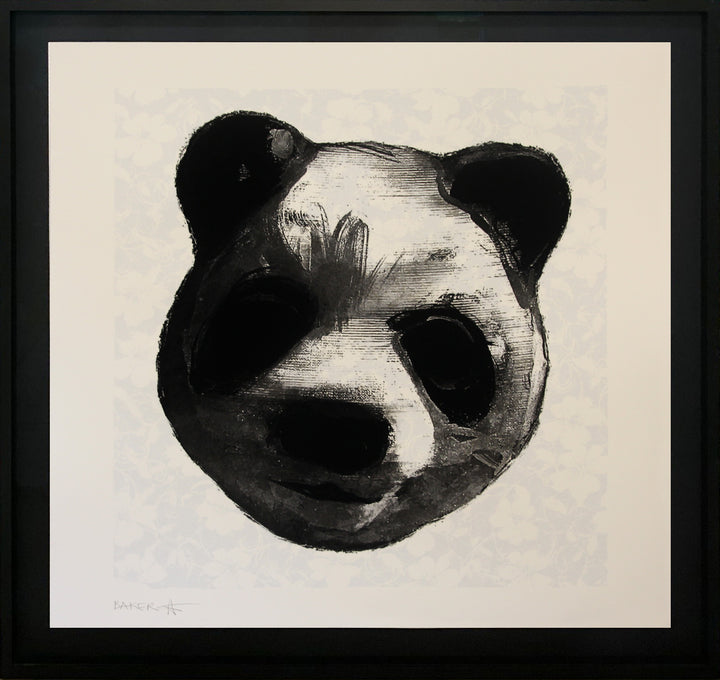 Flocked Panda Head 177