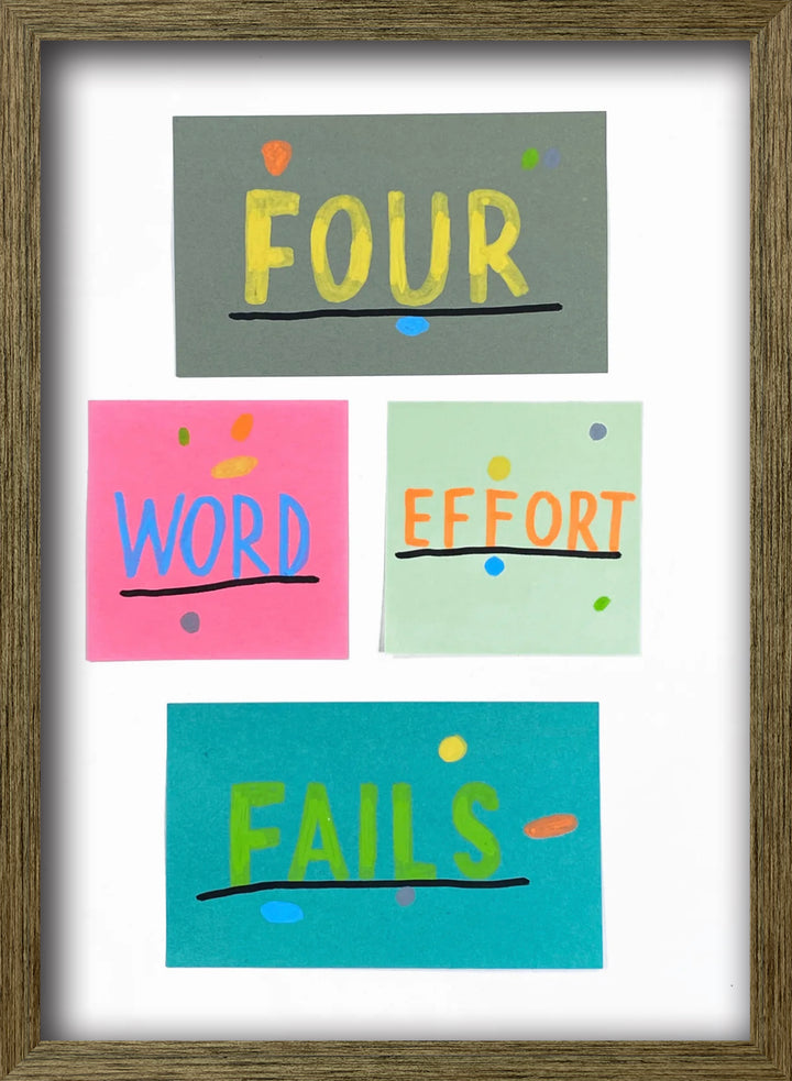 Four Word Effort Fails