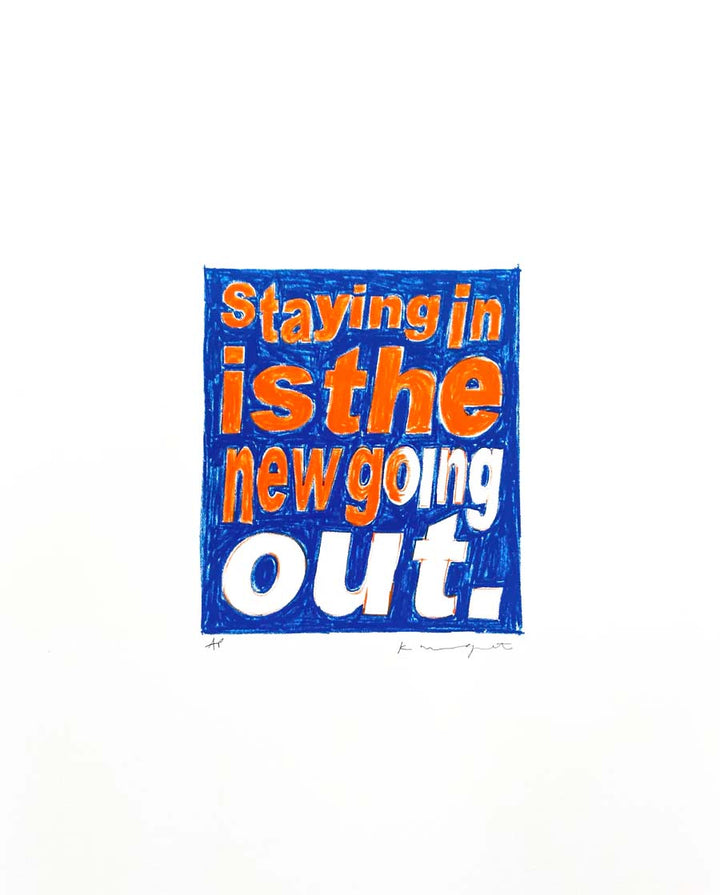 STAYING IN IS THE NEW GOING OUT