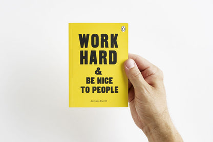 Signed Work Hard & Be Nice to People (Book)