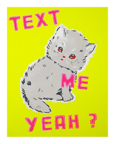 Text Me Yeah (Yellow)