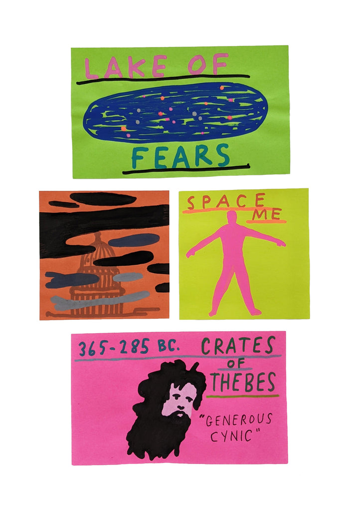 Post-It Note Drawings