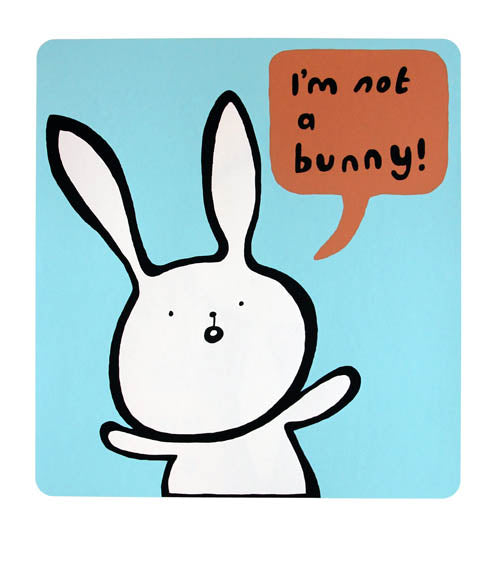 I'm Not A Bunny (Blue)