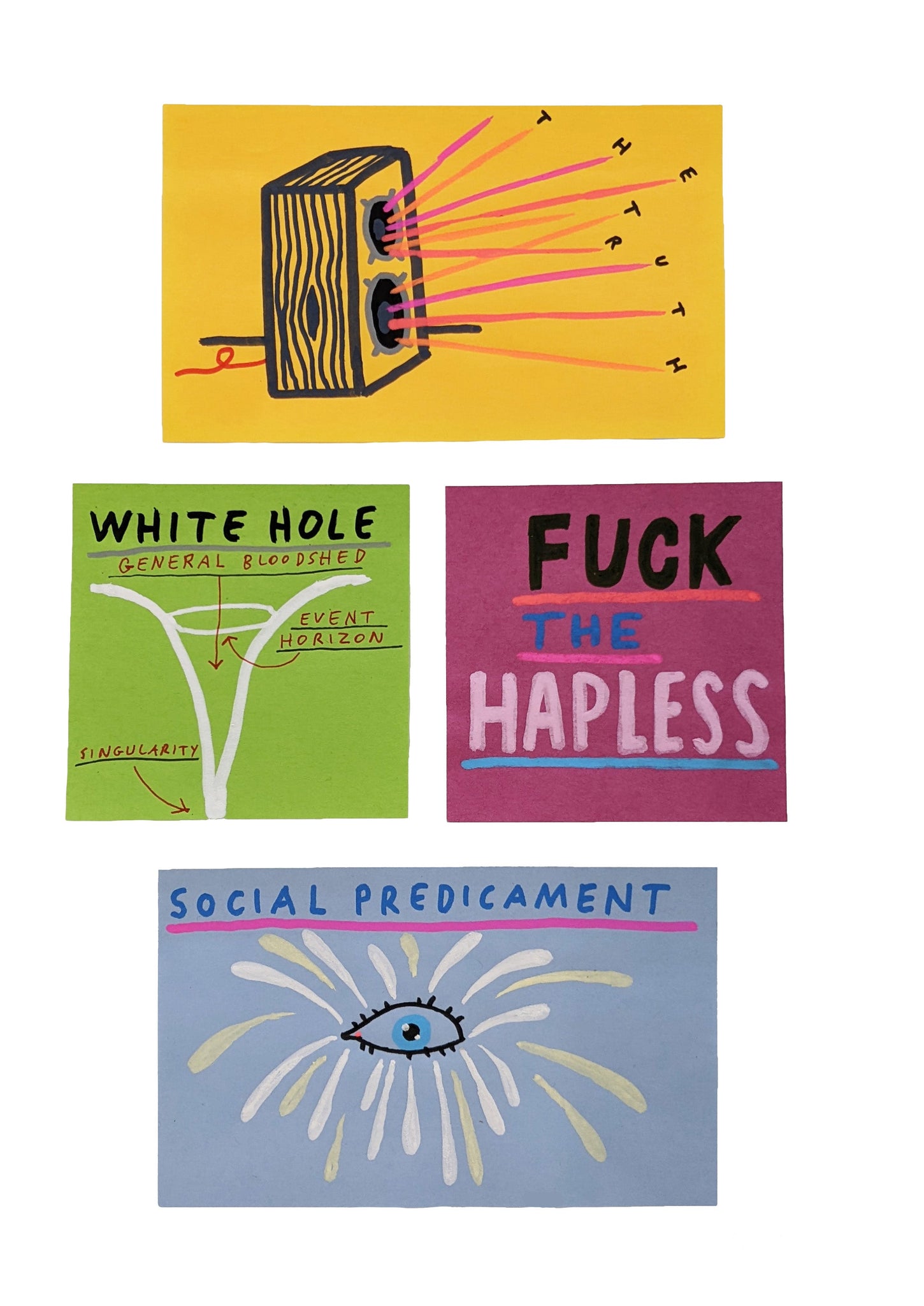 Post-It Note Drawings